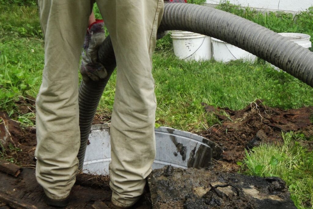 Septic Tank Backing up